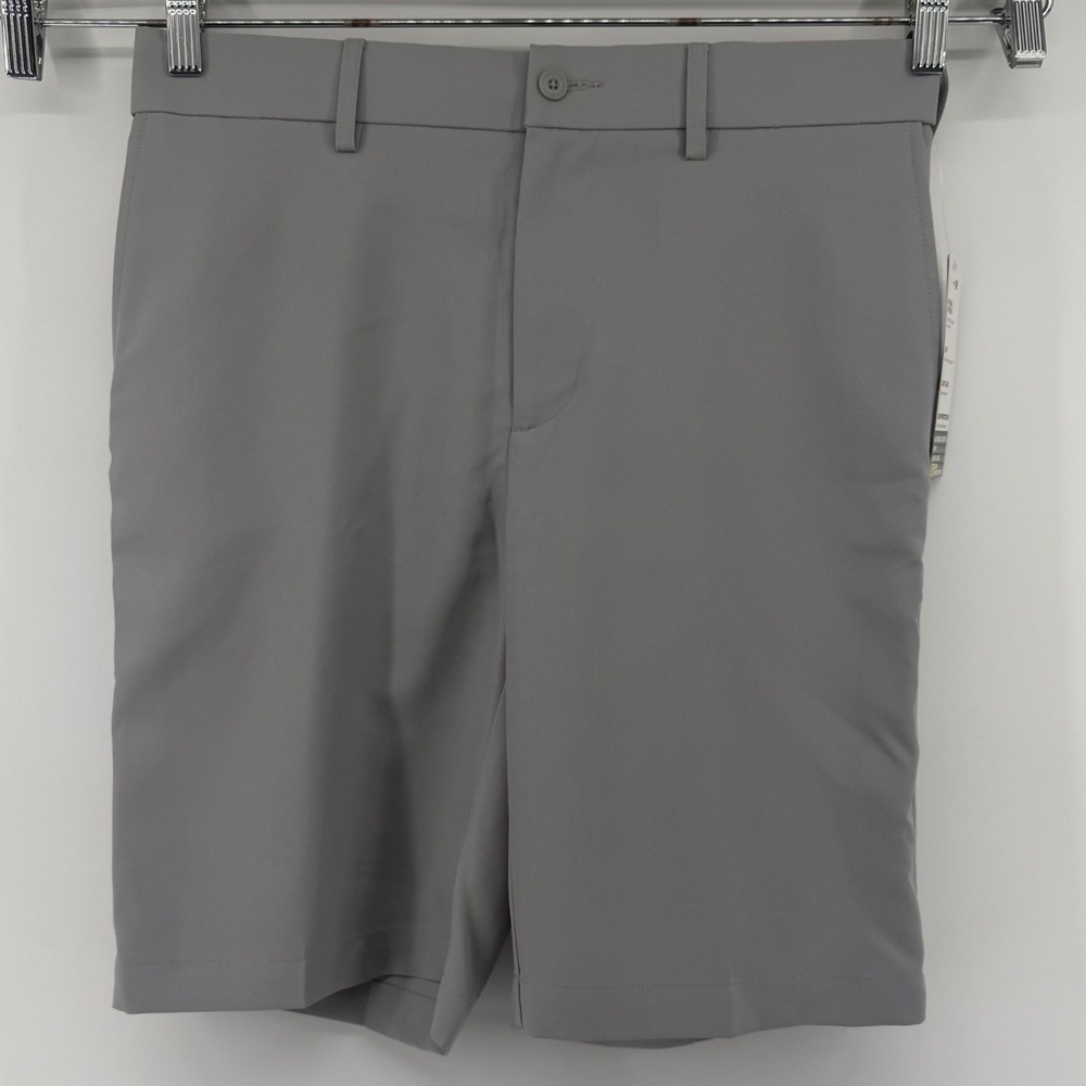 Grand Slam Golf Shorts Mens 32 Gray Performance Expandable Waist Stretch UPF 50